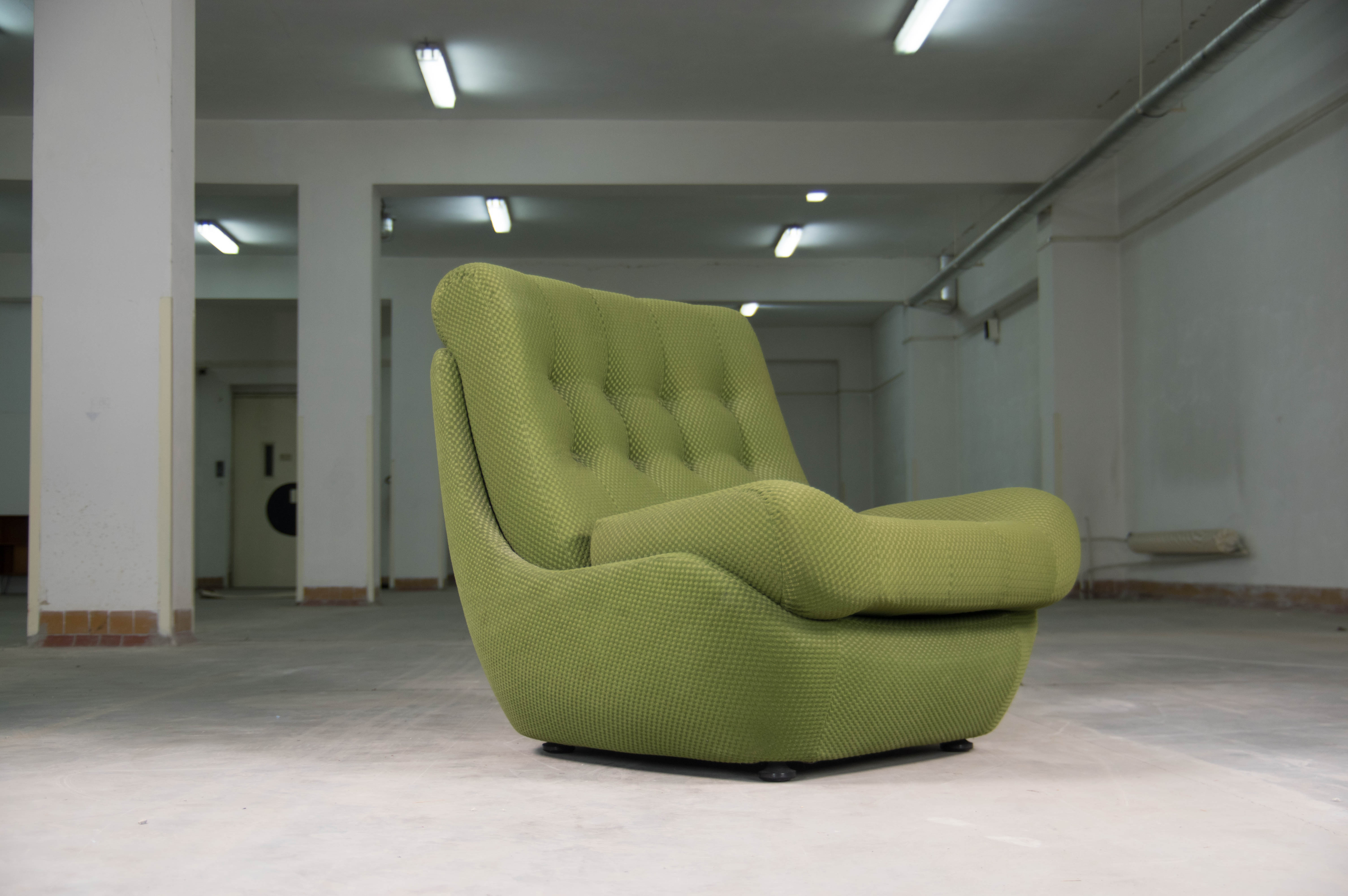 Design armchair, 1970s, four items available