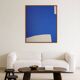 Contemporary abstract blue 1 signed Bodasca 100x81cm
