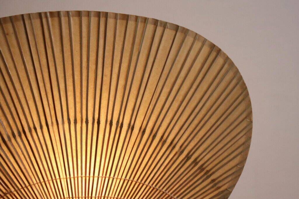 Ingo Maurer Uchiwa III lamp for M-Design, 1973