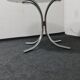 Vintage round white dining table
