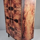 Vintage wardrobe in ash, 1970s