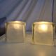Ice cube IKEA lamp glass Iviken 1990s