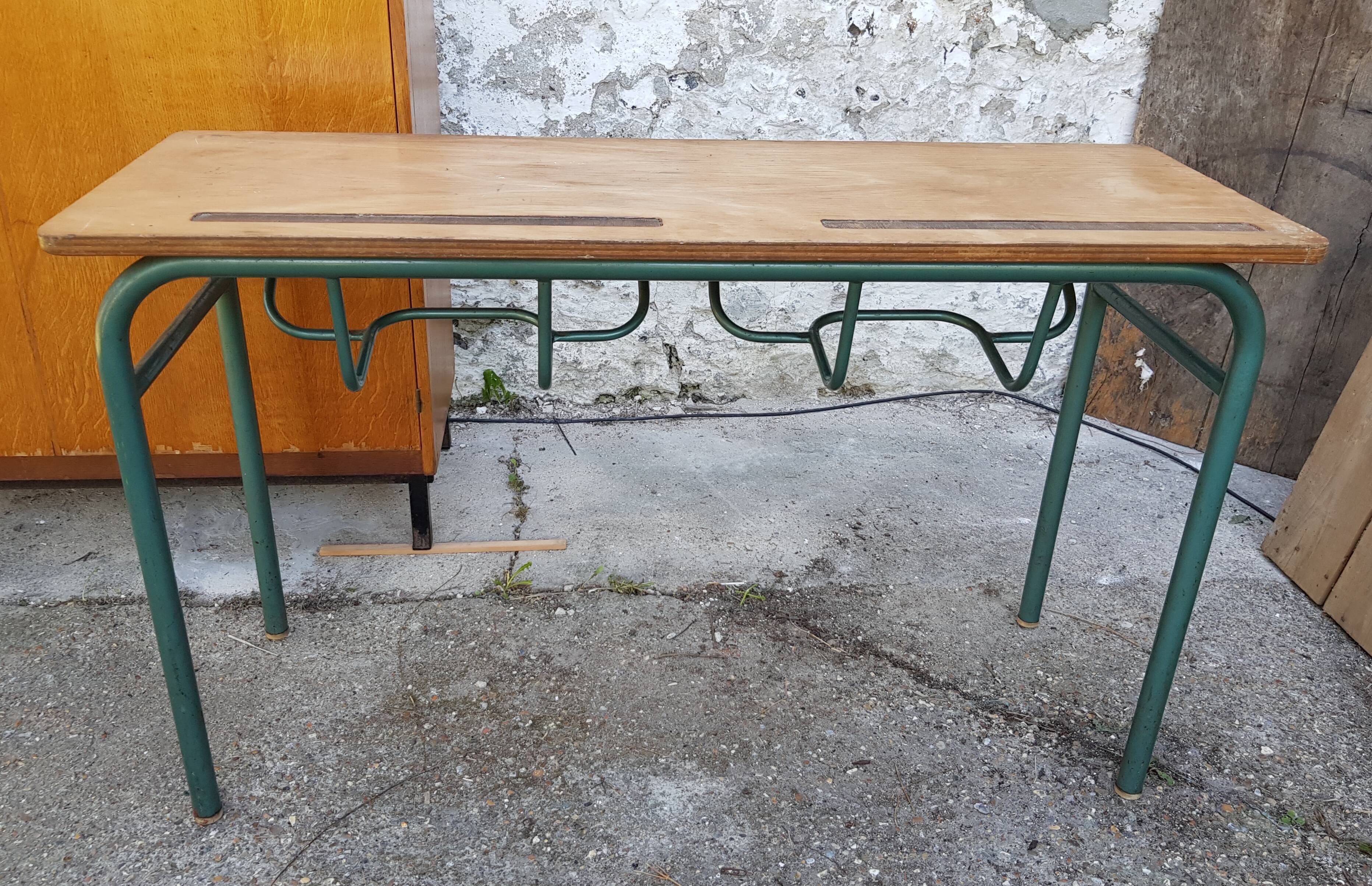 Hitier double-style school desk 1960