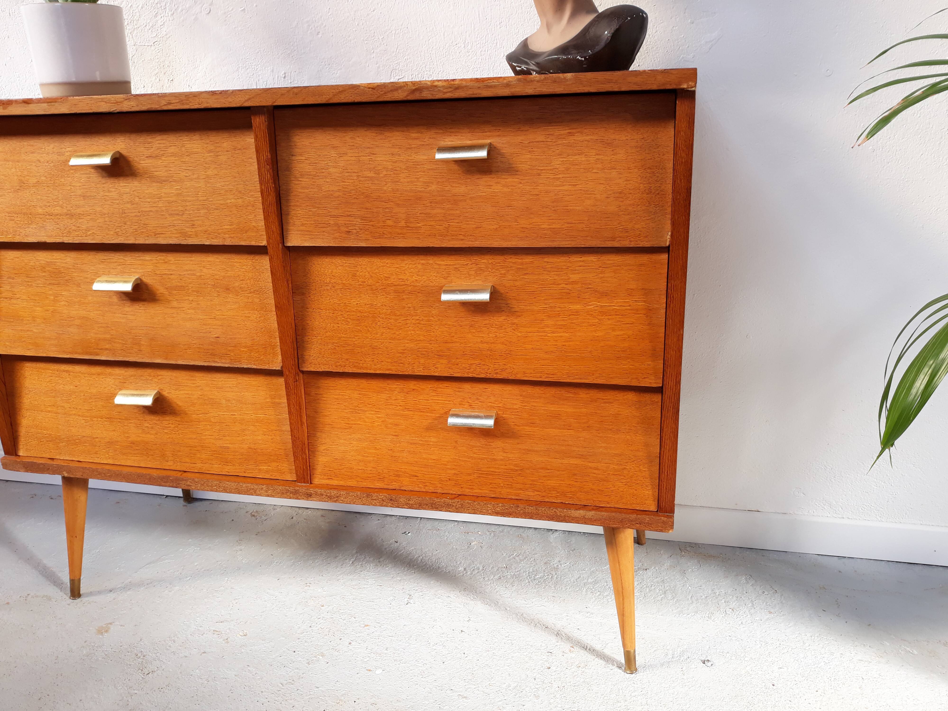 Vintage chest of drawers