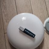 Opaline ceiling lamp