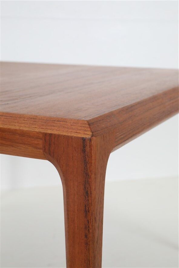 Filigree teak coffee table / side table by Johannes Andersen for CFC Silkeborg / 1960s / Mid Century Danish Modern Design