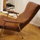 Fauteuil skaï années 70