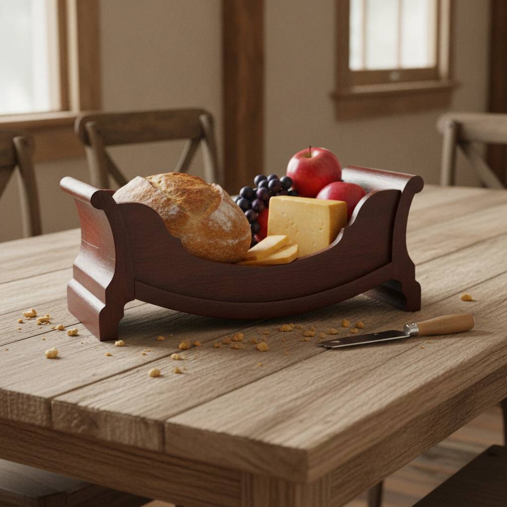 Georgian Cheese Coaster or Fruits Bowl