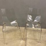 Suite of 5 chairs BONALDO IN polycarbon