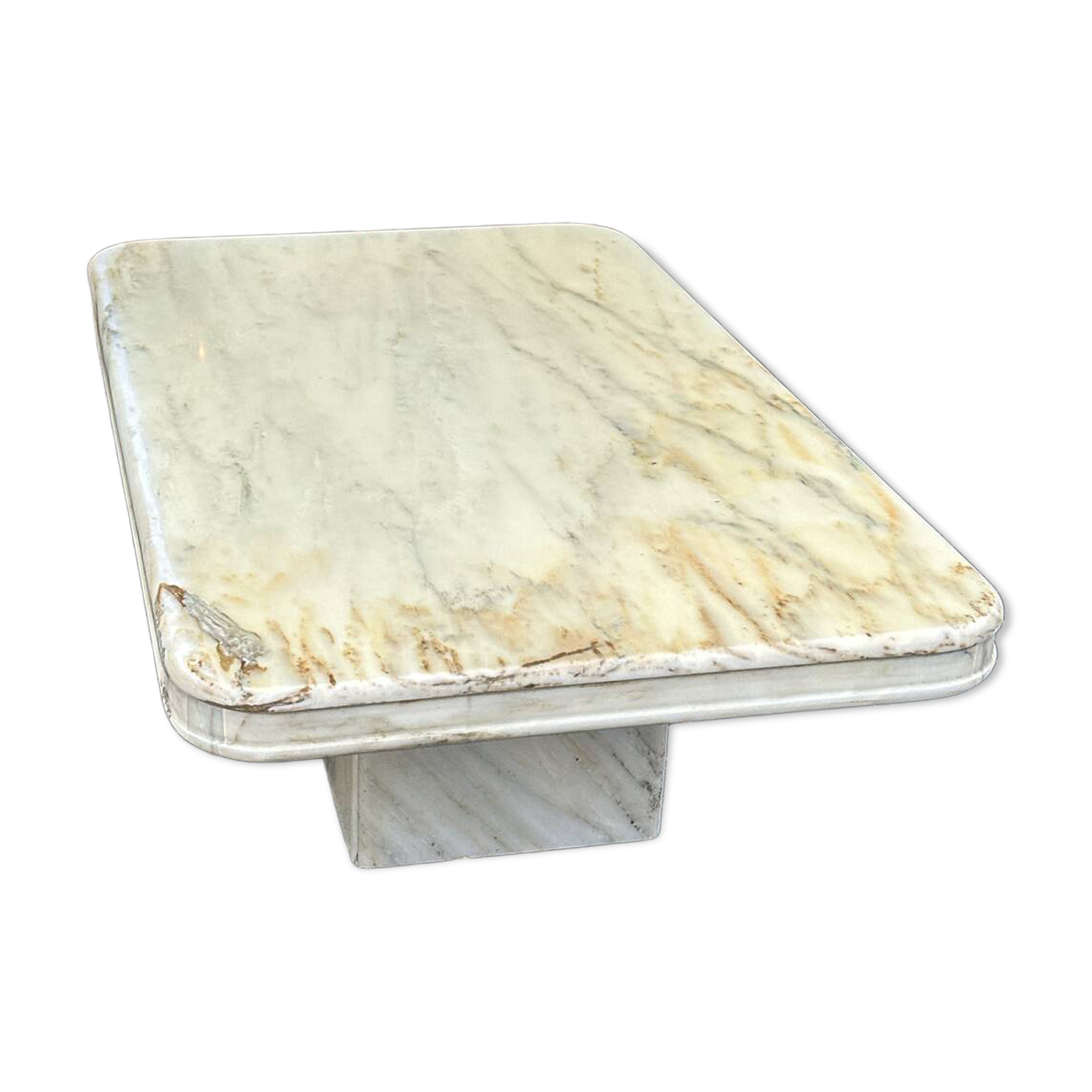 Marble coffee table