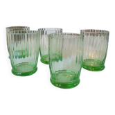 5 verres Néon