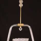 Charming Liberty Barovier and Toso Chandelier, 1940s