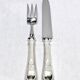 Christofle Cutlery Set - Trianon Model - 155 Pieces, Silver-Plated Metal