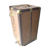 1920 american brand wheary travel trunk
