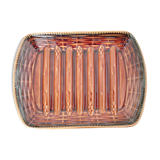 Asparagus dish in ancient Sarreguemines ceramic