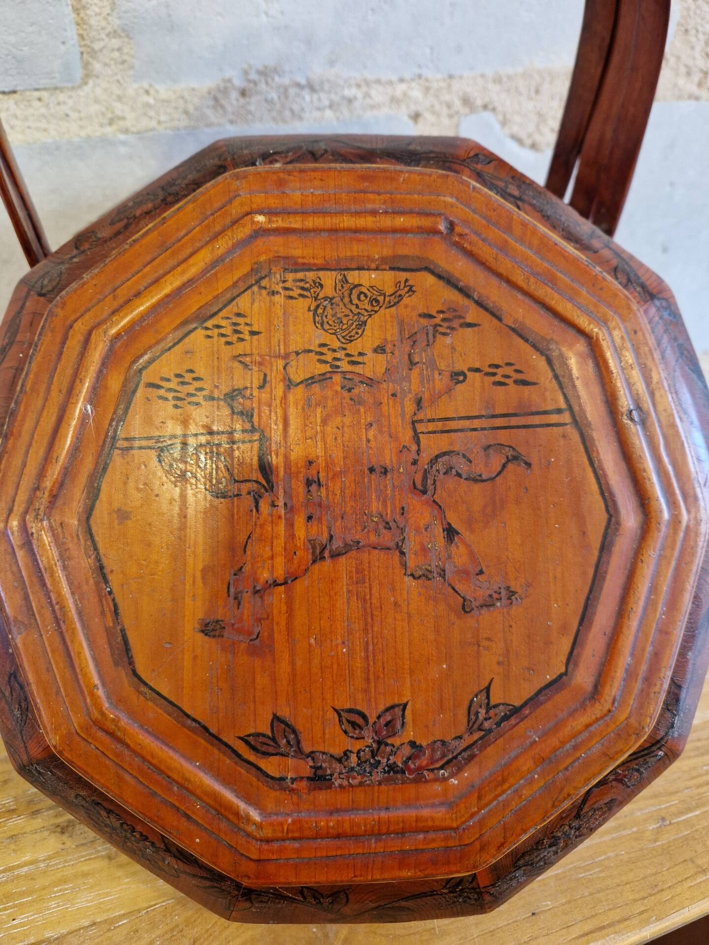 Ancien Panier De Mariage Chine 19ème