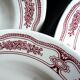 Set of 2 soup plates, Italian plates, soup plates.