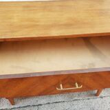Commode vintage design chevrons