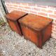 2 Antique Wooden Bedside Tables