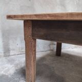 Grande table basse de ferme