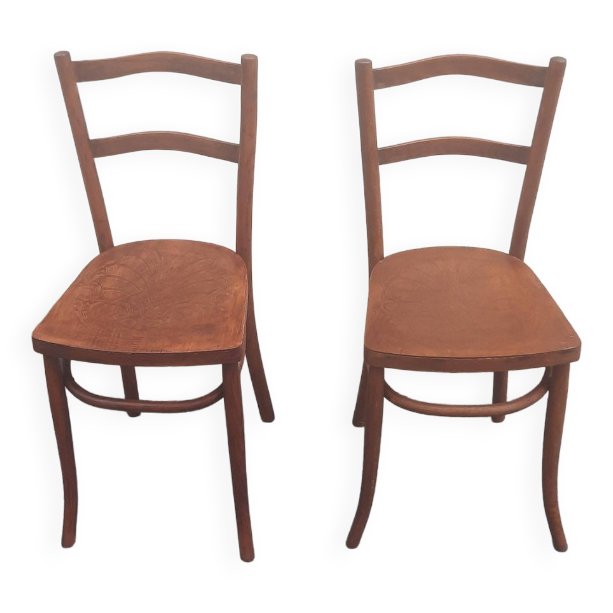 Pair of bistro chairs