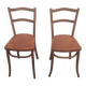 Pair of bistro chairs