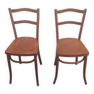 Paire de chaises bistrot