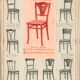 Two chairs Thonet n ° 197/114 of 1910 seat wood bistro