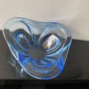 Blue Murano fruit bowl