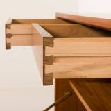 Poul Cadovius free standing wall unit for Cado, 1960s