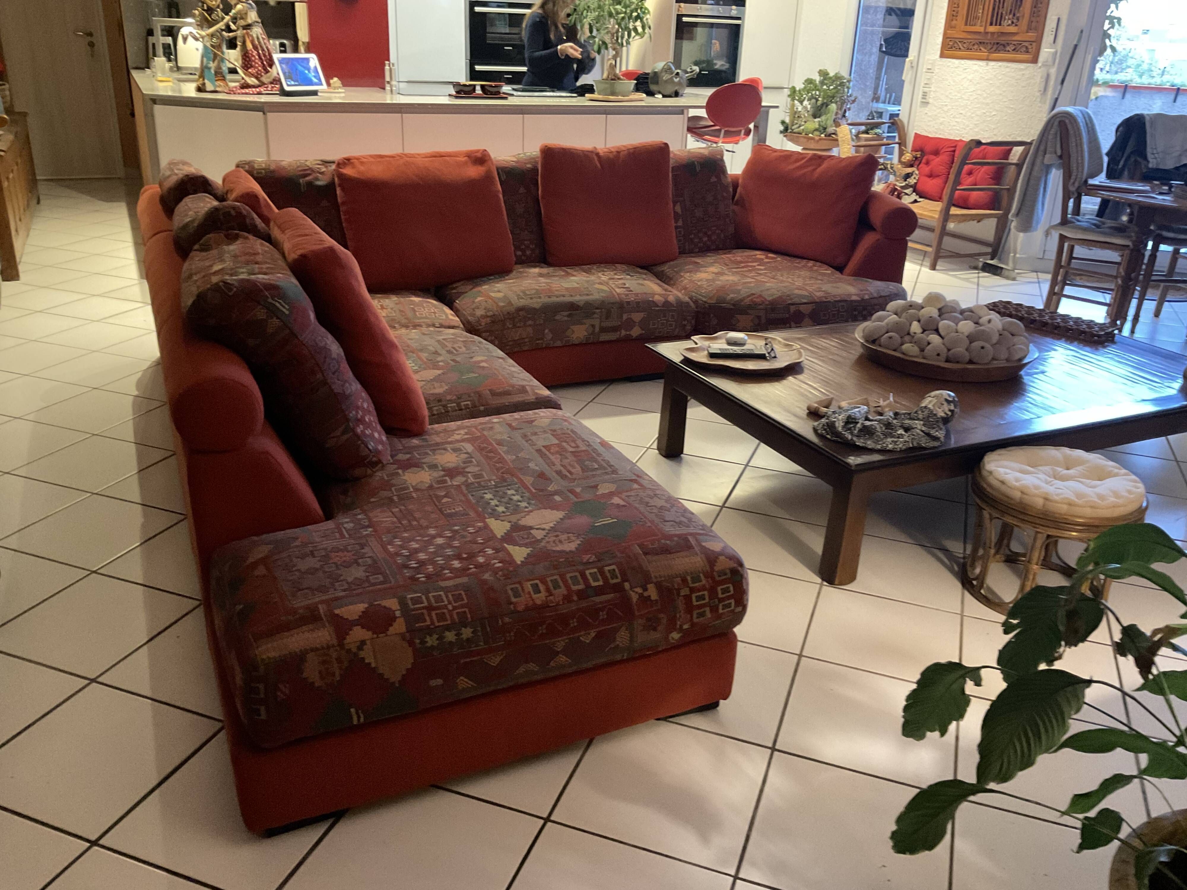 Roche Bobois corner sofa model Antracte