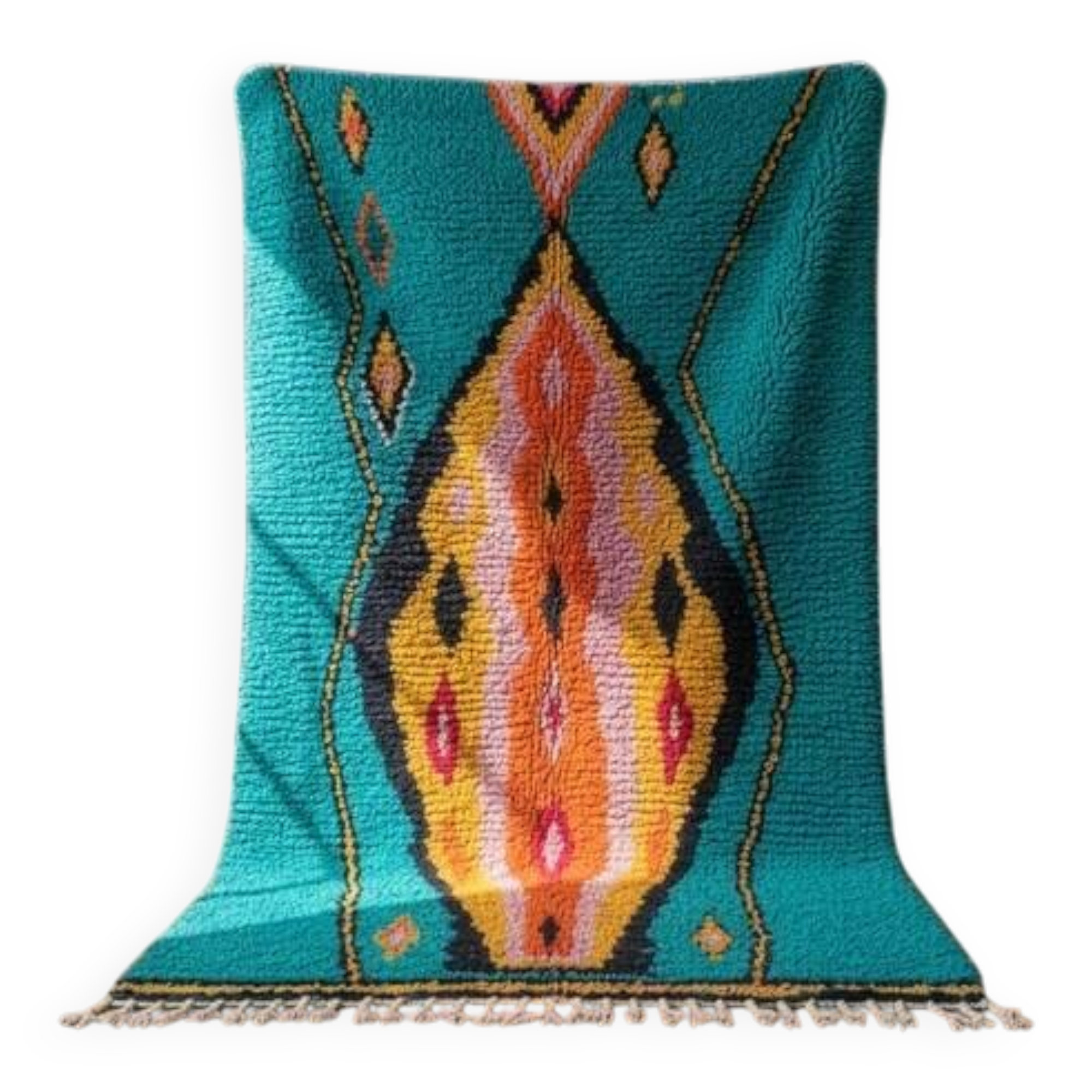 Tapis bérbere rare artisanal 200cmx300cm