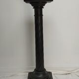 Blackened wooden column early twentieth century