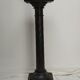 Blackened wooden column early twentieth century