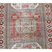 Vintage Turkish Oushak Handmade Wool Cotton Beige Area Rug 93x183