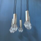 Space Age waterfall suspension