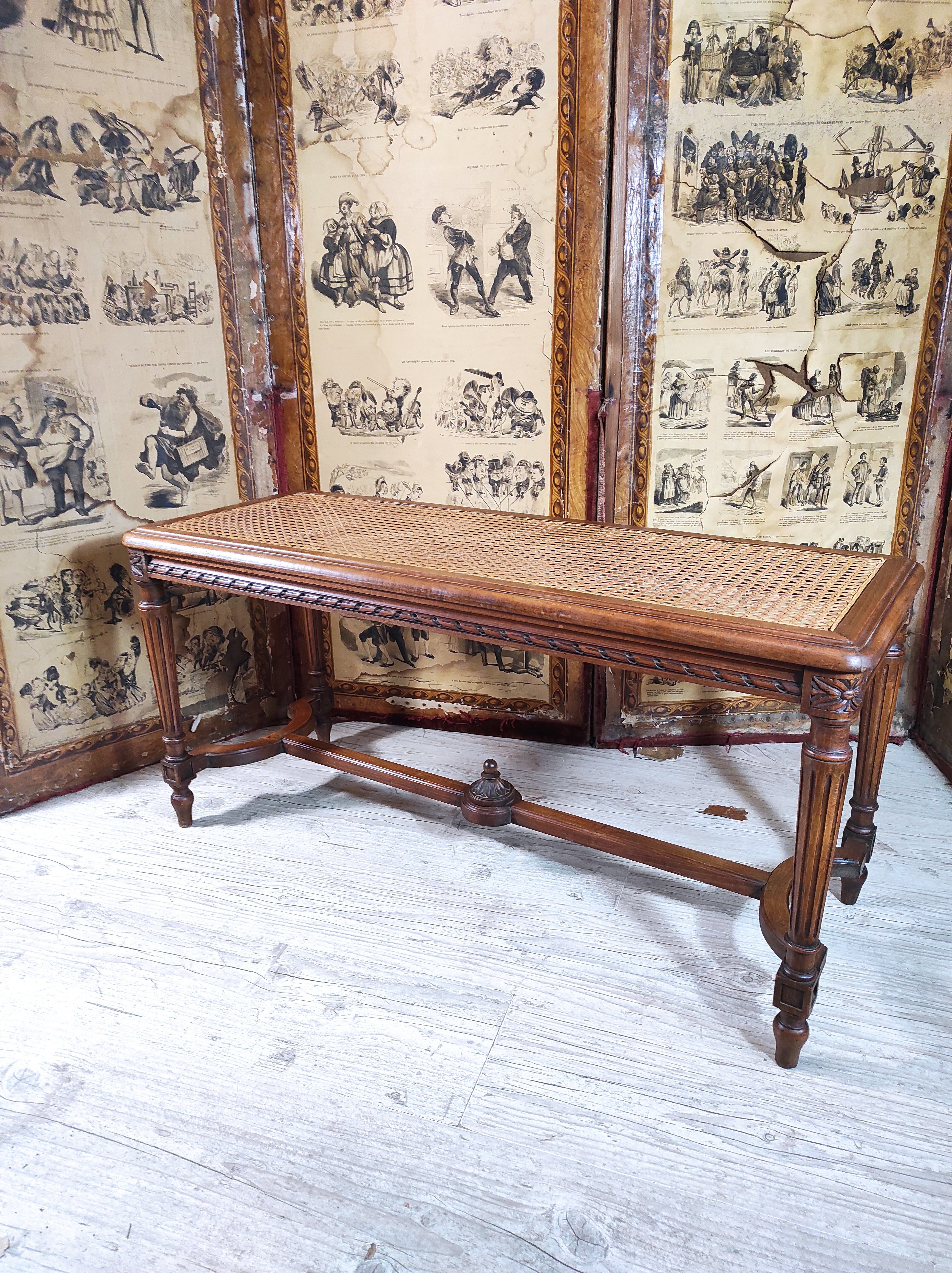 Louis XVI style bench