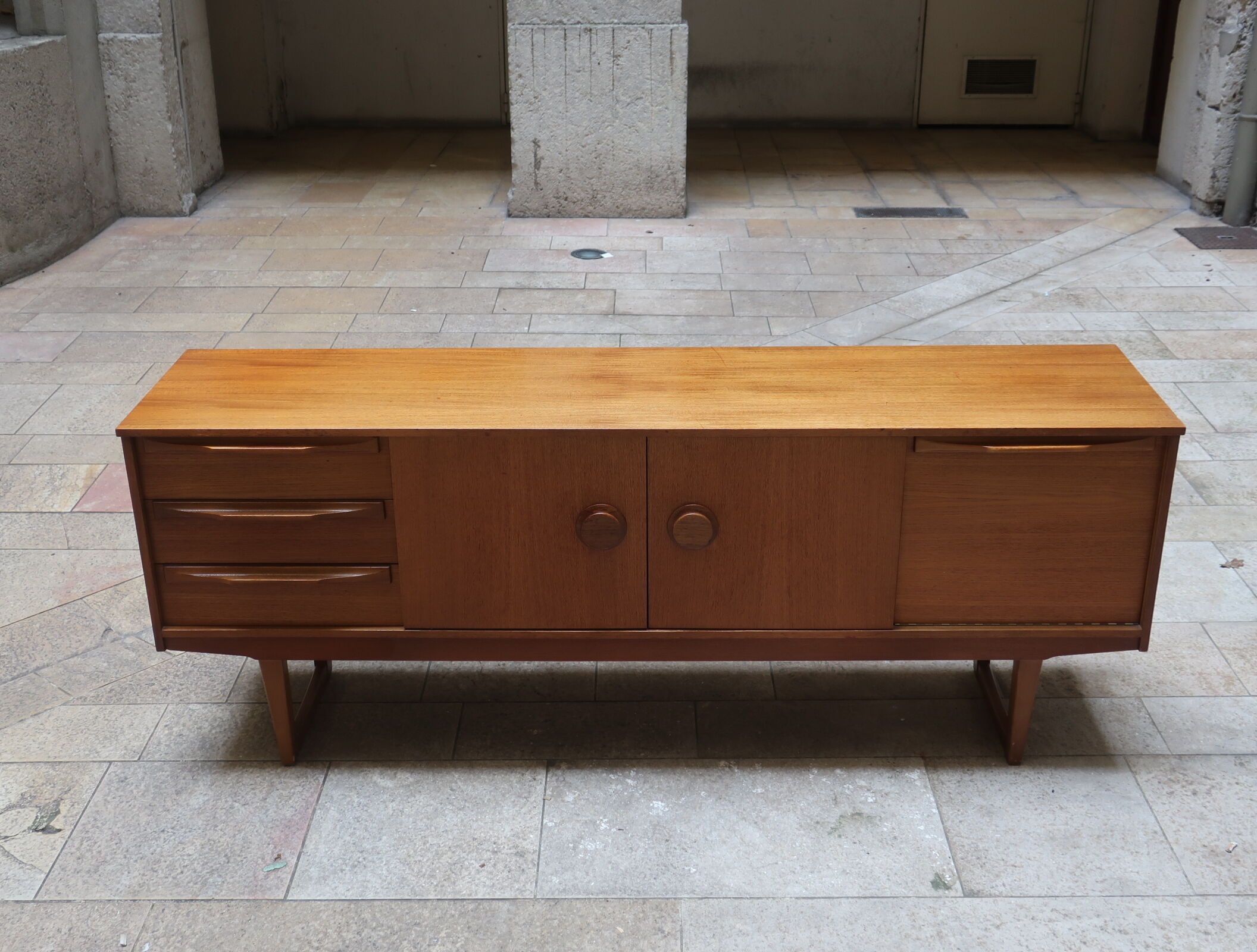 Teak sideboard, 60s