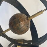 Armillary grass lamp