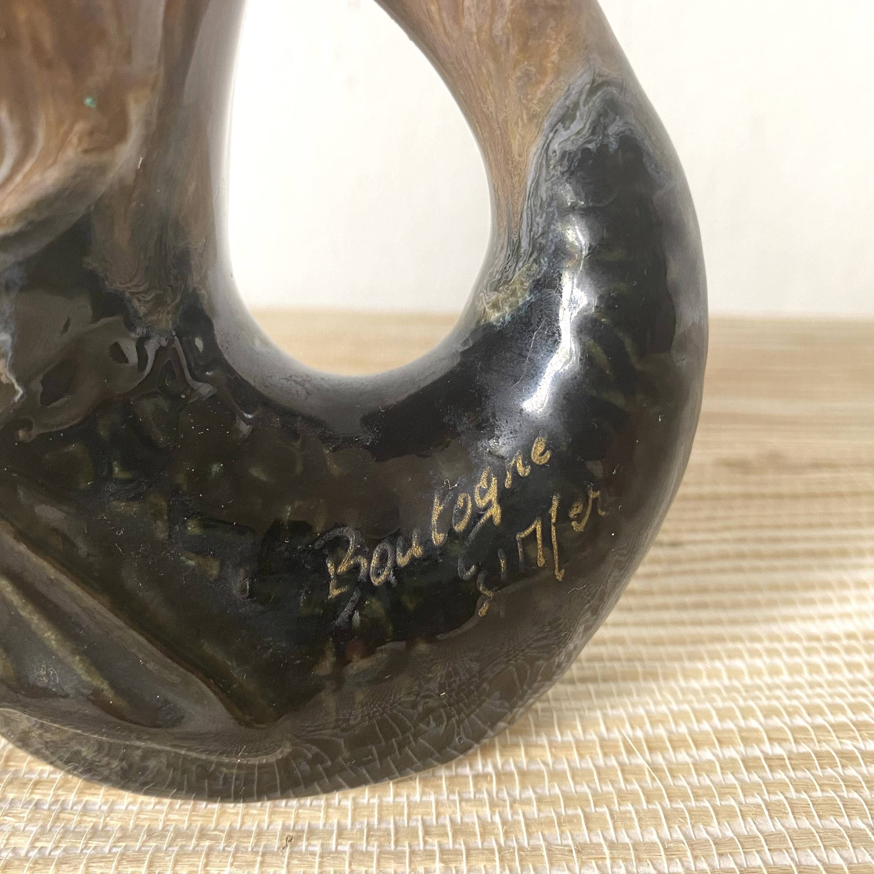 Vintage fish vase 12 cm