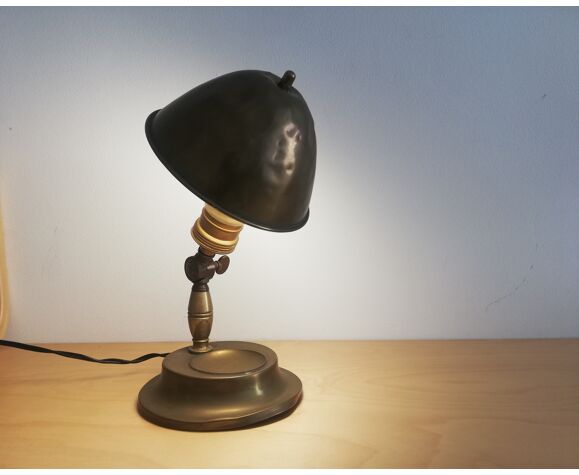 World War 2 Wwii Portable Adjustable Brass Table Lamp 1940s Selency World War 2 Wwii Portable Adjustable, Wallace Shelf Floor Lamp