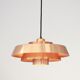 Nova model hanging lamp by Jo Hammerborg for Fog & Mørup Denmark 1960s
