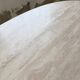 Travertine dining table 1970 Italy Tobia Scarpa