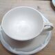 4 tasses à café et soucoupes Sarreguemines