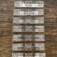 Porte couteaux vintage en verre