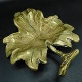 Early 20th century bronze pocket - Leaf