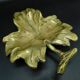 Early 20th century bronze pocket - Leaf