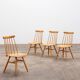4 Dining room chairs made by Asko, 1960 Finland