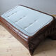 Set of 3 brown leather sofas "Togo" model designed by Michel Ducaroy 1973