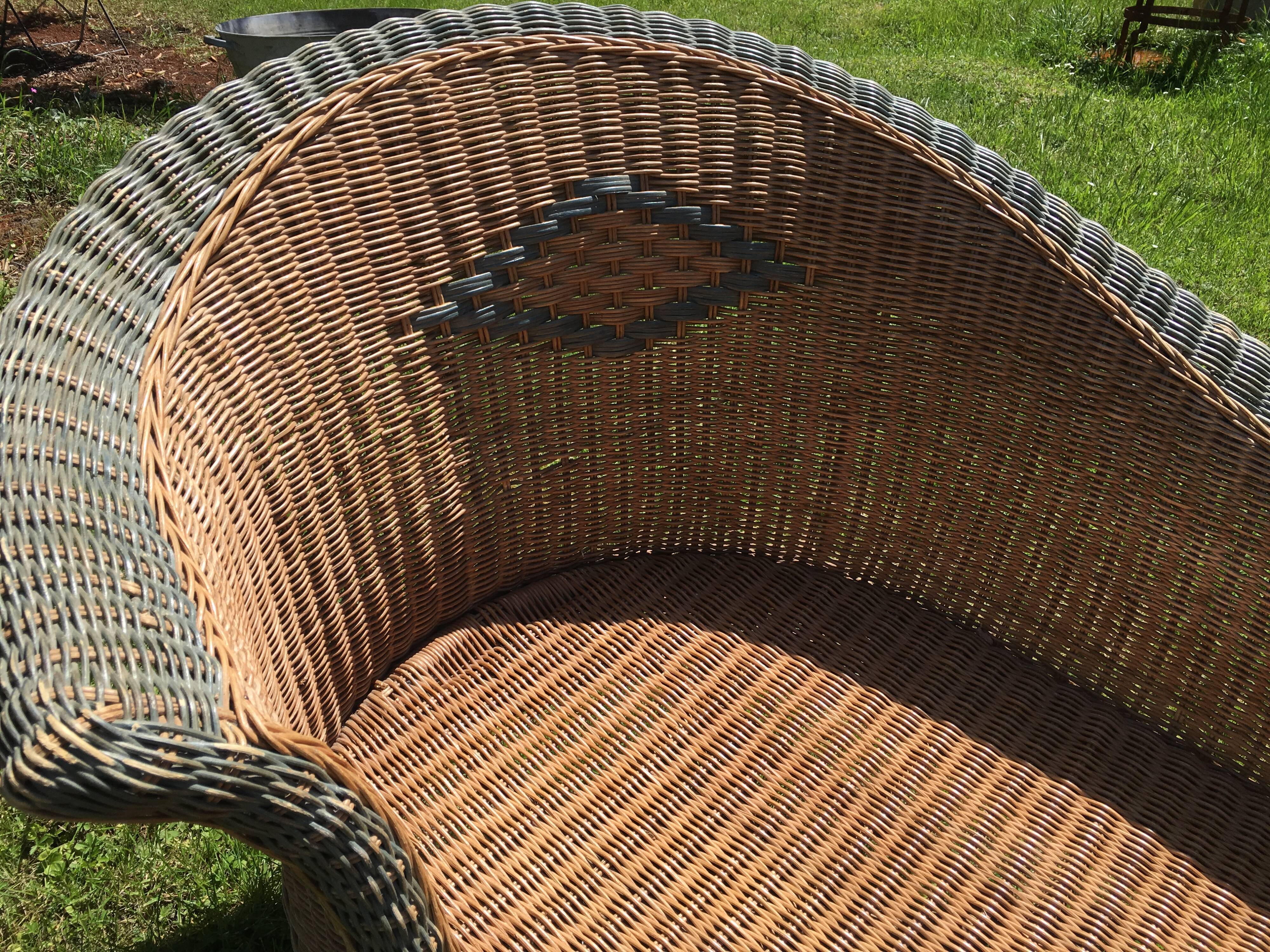 Rattan meridienne